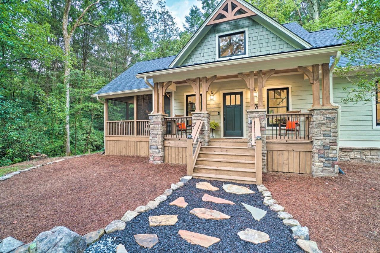 Hootenanny At Horton Creek Creekside Escape! Helen Exterior foto